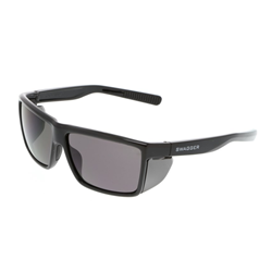 Black Gray Lens Safety Glasses