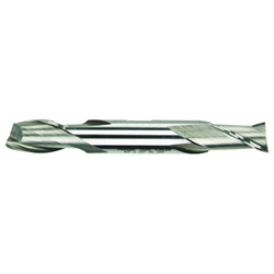 1896G 1/4" 2FL DE HSS End Mill TiN