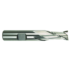 1898G 1/8" 2FL DE HSS End Mill TiN