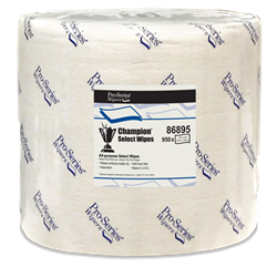 Champion Select Wipe 12"x12" 950' Roll