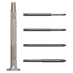 5 Piece Cross Point Driver Set