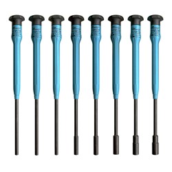 8 Piece Fixed Metric Nut Driver Set