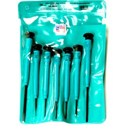 8 Piece Slotted Screwdriver Set