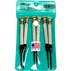 6 Piece Slotted Screwdriver Set