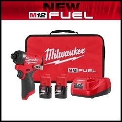 M12 FUEL™ 1/4" Hex Impact Driver Kit