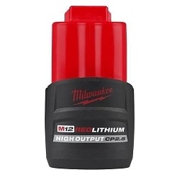 M12 RedLithium High Output CP2.5 Battery