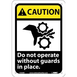 Do Not Operate Without Guards In Place