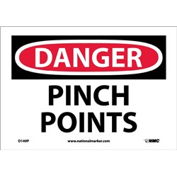 Danger Pinch Points Sign