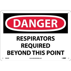 Respirators Required Beyond This Point