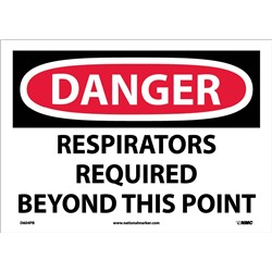 Respirators Required Beyond This Point