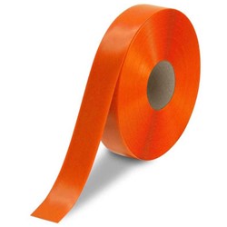 2" x 100' Orange Heavy-Duty Floor Tape