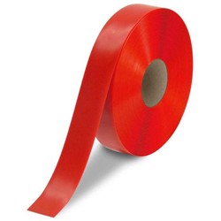 2" x 100' Red Heavy-Duty Floor Tape