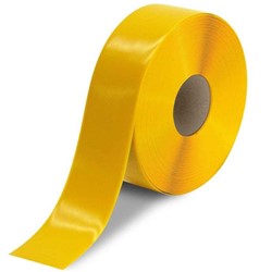 3" x 100' Yellow Heavy-Duty Floor Tape