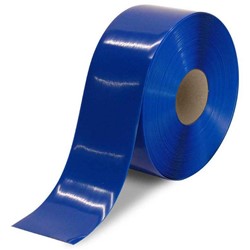 4" x 100' Blue Heavy-Duty Floor Tape