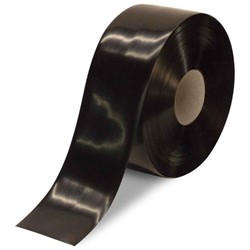 4" x 100' Black Heavy-Duty Floor Tape