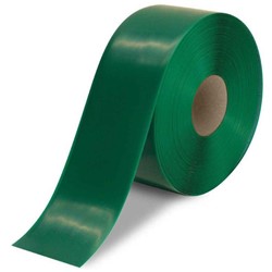 4" x 100' Green Heavy-Duty Floor Tape