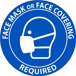 Face Mask Or Covering Required 4"