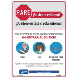 Stay Home When You Are Sick, Spanish