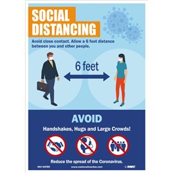 Social Distancing Avoid Close Contact