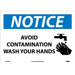 Wash Your Hands Avoid Contamination