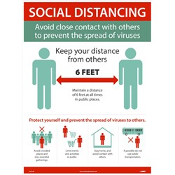 Social Distancing Poster