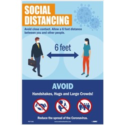 Social Distancing Poster