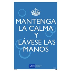 Keep Calm And Wash Your Hands Poster