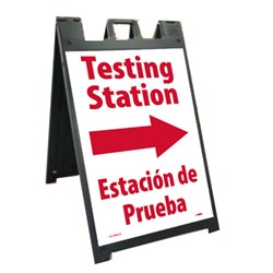 Testing Station Right Arrow