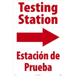 Testing Station Right Arrow