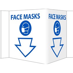 3D Wall Sign Face Masks