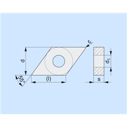 DNMA 432 T5305 Carbide Turning Insert