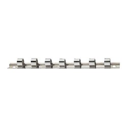 3/8" Drive Socket Bar with 10 Clips - 9"