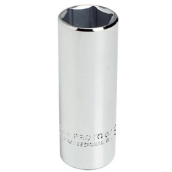 3/8" Drive 6 Point Deep Socket 21 mm