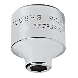 3/8" Drive Super Short 6 PT Socket 1/4"