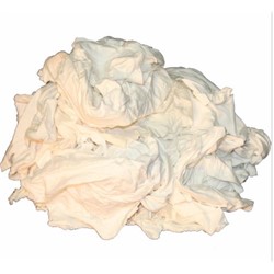 New Washed Natural Knit Rags 25 LBS