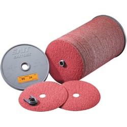 4-1/2" x 7/8" 50 Grit 9S Fiber Disc(Bulk