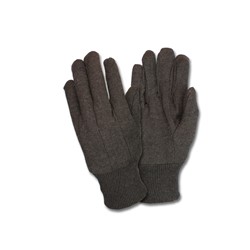 Men's Brown Jersey Glove 8 oz