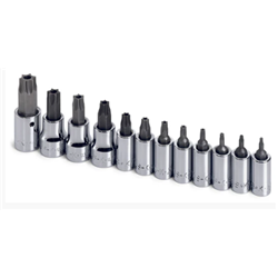 Tamper-Proof Torx Bit Socket Set 12 PC