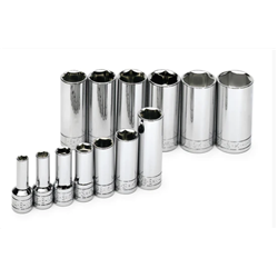 3/8" Drive 13 Pc SAE Socket Set