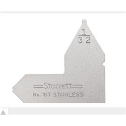 Starrett 1/32" Radius Gage