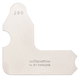 Starrett .280" Radius Gage