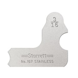 Starrett 3/16" Radius Gage