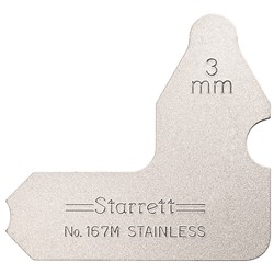 Starrett 3mm Radius Gage