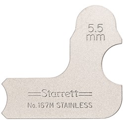 Starrett 5.5mm Radius Gage