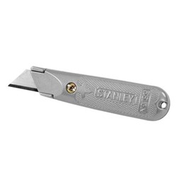 Fixed Blade Utility Knife-Zinc Body