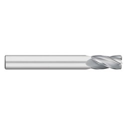 743 1/8"4FL Carbide End Mill CR.015"