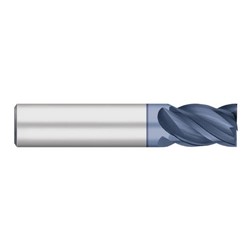 V42S 1/8" 4FL Square Carbide End Mill