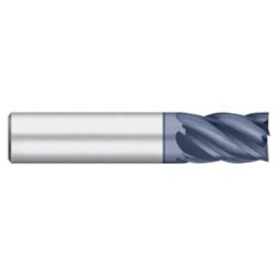 V52S 1/4" 5FL Square Carbide End Mill