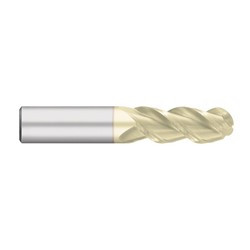 5/8" 3FL Long Carbide Ball End Mill