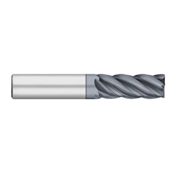 1/8" 4xD 5FL Carbide End Mill CR.005"